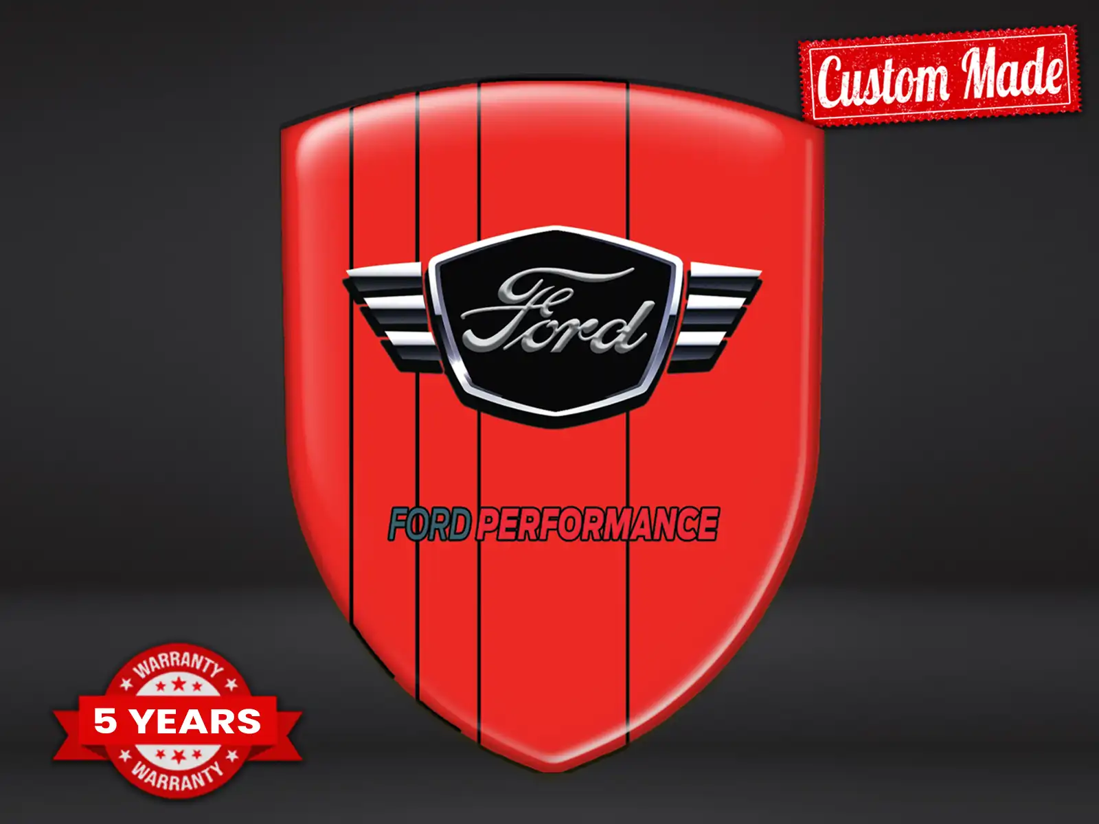 Ford Heckscheibenaufkleber Universal Stern Hochwertig